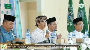 Bezie Galih Manggal Jadi Moderator di Multaqo Sufi Dunia
