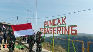 Jelang Hari Kemerdekaan, Merah Putih Berkibar di Destinasi Wisata di Majalengka
