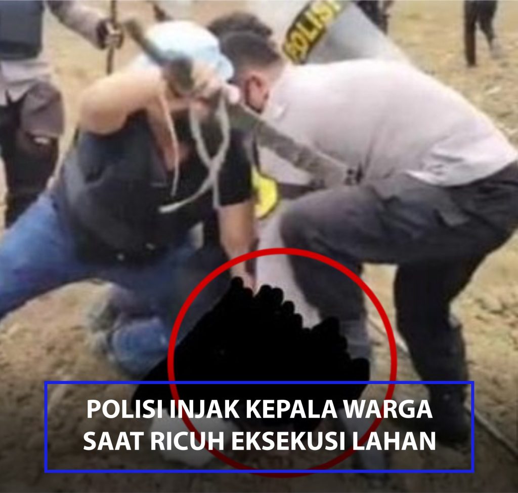 Diduga Injak Kepala Warga saat Amankan Eksekusi Lahan, Polda Lampung Periksa Bripka Z