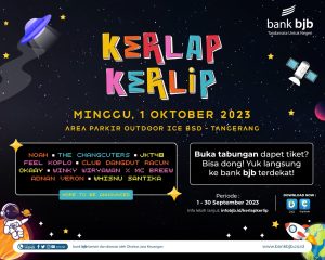 Cara Mudah Dapat Tiket VIP Kerlap Kerlip Festival 2023 via bank bjb