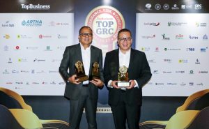 Mantap! bank bjb Sabet Tiga Apresiasi di Ajang TOP GRC Award 2023