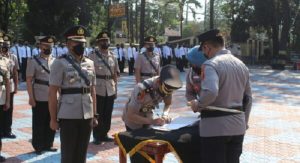 Sejumlah Perwira Polres Subang Dimutasi. Berikut Daftarnya