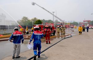 Tanggap Bencana, Pertamina Regional JBB Gelar Simulasi Keadaan Darurat
