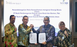 Perluas KUB, bank bjb dan Bank Maluku Malut Teken MoU Sinergi Bisnis