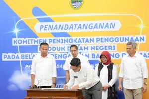 Pemprov Jabar Komitmen Tingkatkan Penggunaan Produk Dalam Negeri