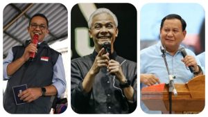 Jokowi Makan Siang Bareng Tiga Bacapres 2024