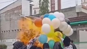 Peristiwa Meledaknya Balon Gas di Perayaan Hari Guru Nasional di Bekasi