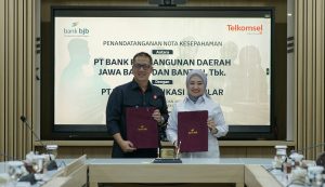 Tingkatkan Sinergi dan Kolaborasi, bank bjb dan Telkomsel Tandatangani MoU Kerjasama Layanan Perbankan dan Telekomunikasi