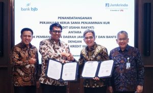 Perluas Akses Pembiayaan, bank bjb dan Jamkrindo Jalin Kerja
