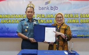 Perkuat Sinergitas, bank bjb Tandatangani PKS Dengan TNI AL