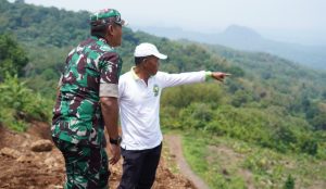 Karya Bakti KODIM 0605 Subang Lanjutkan Pembukaan Jalan Serangpanjang-Cipeundeuy