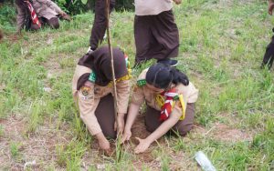 Sambut Musim Hujan, Hutan Kota Ranggawulung Subang Kembali Dihijaukan