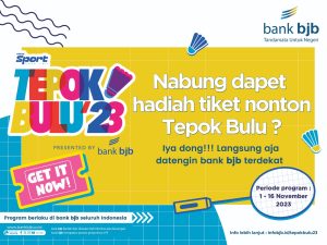 Nabung di bank bjb Langsung Dapat Tiket Vindes Sport – Tepok Bulu 2023