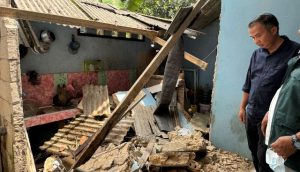 Gempa 4,3 magnitudo di Pamijahan Bogor, Rusak 52 Unit Rumah