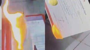 Viral Perempuan Tega Bakar Ijazah S1 Milik Pacarnya, Kuliah 4 Tahun Kini Sia-sia