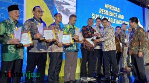 Injury Time Menjabat, Bupati Subang Terima Penghargaan dari Kementerian Perindustrian