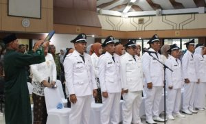 Lantik Belasan Kepala Desa Terpilih, Pj. Bupati Subang Ajak Rajut Persatuan Untuk Pembangunan Desa