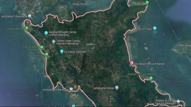 Pulau Galang Pengungsi Rohingya