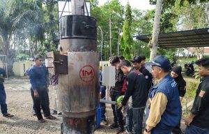 PT DAHANA Berikan Bantuan MPS-100 ke Desa Padaasih Subang