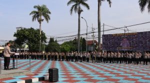 Jajaran Polres Majalengka Diingatkan Soal Kedisiplinan dan Netralitas di Pemilu 2024