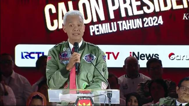 Tutup Debat, Ganjar Pranowo Gaungkan Indonesia Garda Samudra