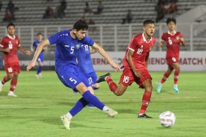 Uzbekistan U20 Unggul Tipis Atas Timnas U20 Indonesia dalam Laga Uji Coba