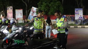 Polres Subang Tilang Ratusan Motor, Diantaranya Berknalpot Brong