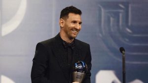 Lionel Messi Sabet Gelar Pemain Terbaik di The Best FIFA 2023