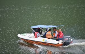 Bey Machmudin Pantau Penertiban Keramba Jaring Apung di Kawasan Waduk Cirata Purwakarta