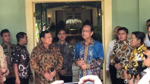 Dikunjungi Prabowo-Gibran, Sri Sultan Hamengku Buwono X Tetap Netral di Pemilu 2024