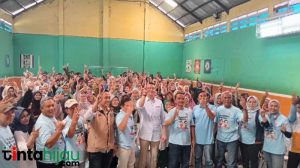 Ratusan Pedagang dan Pelaku UMKM di Subang Siap Menangkan Prabowo-Gibran