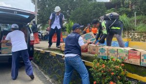 Pabrik Bahan Peledak DAHANA Kirim Bantuan untuk Korban Longsor di Kasomalang Subang
