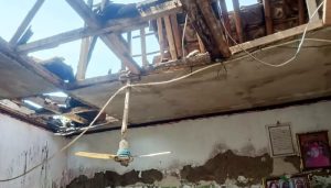 Lupa Matikan Kompor Gas, Satu Rumah Milik Warga Mekarjaya Compreng Terbakar
