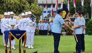 Marsda TNI Eding Sungkana Resmi Menjabat Danseskoau Gantikan Marsekal Muda TNI Elianto Susetio