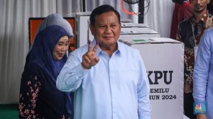 Hasil Quick Count di Atas 50 Persen: Prabowo Presiden RI