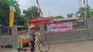 Mengintip Persiapan Pencoblosan di TPS Puri Subang Asri