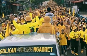 Perolehan Suara Sementara Golkar di Subang Tertinggi di Pemilu 2024