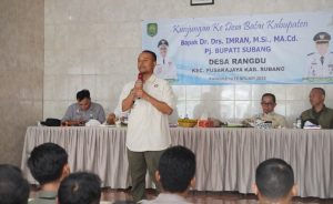 Ajak Gunakan Hak Pilih, Pj. Bupati Subang: Pemilu itu Untuk Memilih Kader Terbaik Bangsa