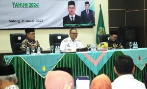 Hadiri Peningkatan Komepetensi Penyuluh Agama Islam, Pj. Bupati Subang: ‘Kenapa moderasi agama itu penting?’