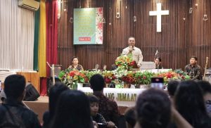 Pj. Bupati Subang Ajak Jemaat Gereja Katolik Kristus Sang Penabur Gunakan Hak Pilih di Pemilu