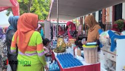 Sambut Ramadan, DWP Dinas Lingkungan Hidup Subang Gelar Bazar dan Santunan