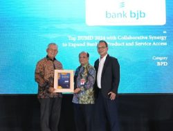 Akselerasi Ekonomi Daerah, bank bjb Raih penghargaan di Ajang Best BUMD Award 2024