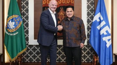 Ketua Umum PSSI Erick Thohir Ucapkan Selamat Ulang Tahun Kepada Presiden FIFA