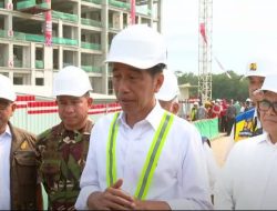 Presiden Jokowi Tinjau Progres Pembangunan Hunian dan Infrastruktur Penting di IKN