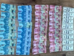 Polisi Bekuk Pemalsu dan Pengedar Uang Palsu Rupiah dan Dolar AS