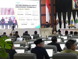 Penjabat Gubernur Bey Machmudin Sampaikan Dua Rancangan Perda kepada DPRD