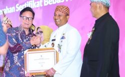 Pemkab Subang Terima Penghargaan Bebas Frambusia dari Kementerian Kesehatan
