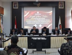 KPU Purwakarta Tuntaskan Rapat Pleno Rekapitulasi Penghitungan Perolehan Suara, Ketua: Terimakasih Semua Pihak