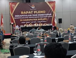 Gelar Perhitungan Suara Pemilu, KPU Subang Butuh Waktu 180 Jam