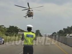 Ambulans Udara Polri Diturunkan Evakuasi Korban Bus Rosalia Indah